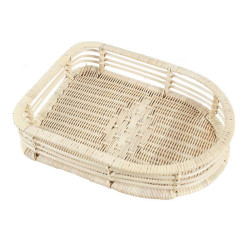 Natural Bamboo Weaved Shoes Tray