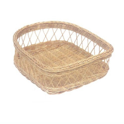 Woven Rattan Shoe Basket