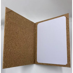 Custom Eco-friendly Cork Menu Holder