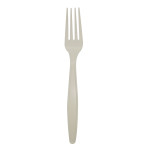 Biodegradable Corn Plastic Fork 8 inch 1000pcs pack