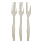 Biodegradable Corn Plastic Fork 8 inch 1000pcs pack