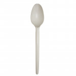 Biodegradable Corn Plastic Spoon 8 inch 1000pcs pack