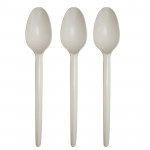 Biodegradable Corn Plastic Spoon 8 inch 1000pcs pack