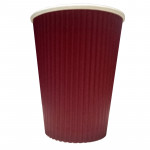 Disposable Single Rippled Wall Paper Cup