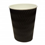 Disposable Single Rippled Wall Paper Cup