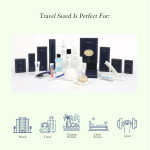 ALLY ZHENG Cobalt Blue Luxury Hotel Amenity Set