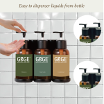 300ml Tamper-proof Bathroom Soap Liquid Dispenser