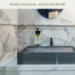 300ml Wall-mounted Stainless Steel Lockable Liquid Soap Dispenser