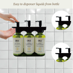 300ml Wall-mounted Stainless Steel Lockable Liquid Soap Dispenser