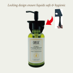 300ml Wall-mounted Stainless Steel Lockable Liquid Soap Dispenser