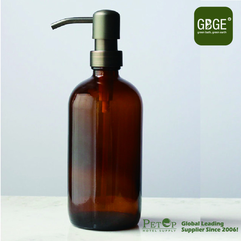 Amber Glass Soap Dispenser for Kitchen Sink Amber Glass Soap Dispenser for Kitchen Sink