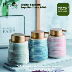 Color Painting Blue Hand Soap Dispenser