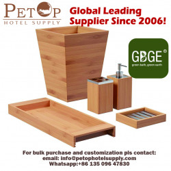 Eco-friendly Bamboo Hand Wash Soap Dispenser