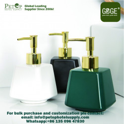 Luxury Ceramic Green Hand Soap Dispenser