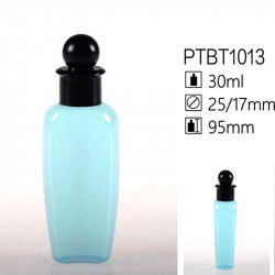 30ml Clear Sky Blue PET Empty Shampoo Bottles