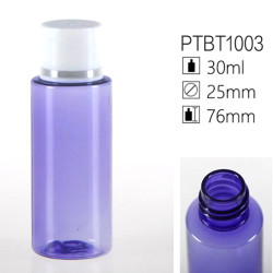 30ml Purple PET Empty Lotion Bottle