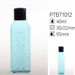 40ml Clear Sky Blue Lotion Bottle Wholesale