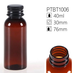 40ml Timber Brown Shampoo Brown Bottle