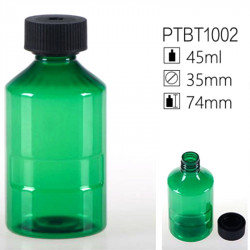 45ml Green PET Body Wash Bottles