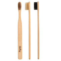 Household Natural Bamboo Wood Toothbrush with Small Brush Head