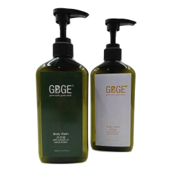 GBGE 500ml Essential Oils Body Lotion In Pump Bottle