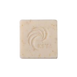 27g White Opaque Square Wheat Soap