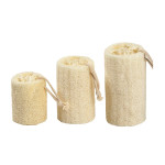 Cylindrical Shaped Natural Loofah Sponge For Bath