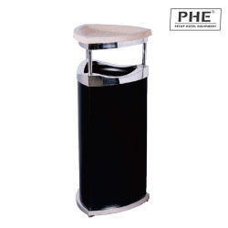 Black Finish Ash Bins 1pc pack