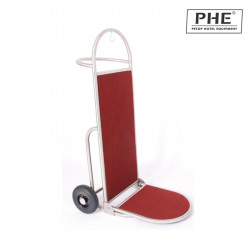 Classic Bell Boy Trolley with 8 inch Rubber Wheels 2pcs pack