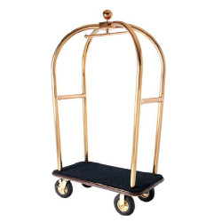 Luxury Apple Stainless Steel Luggage Cart