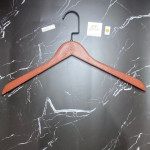 Premium Faux Leather Wrapped Hangers for Suits, Coats, Jackets, Pants in Hotels Premium Faux Leather Wrapped Hangers for Suits, Coats, Jackets, Pants in Hotels