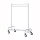 Stainless Steel Laundry Cart with Hanging Rack