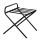 Steel Folding Luggage Rack with Back Rest Bar 12pcs pack