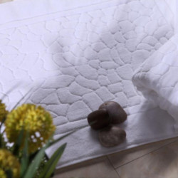 4 Star Hotel Cotton Jacquard Cobble Pattern Floor Towel 50pcs pack
