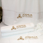 JOSHUA 16S Bright Sateen Combed Cotton Bath Towel 40pcs pack