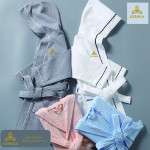 Hooded Waffle Batharobe for Kids