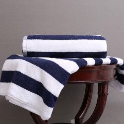 21s 100 Percent Cotton Terry Beach Towel 40pcs pack