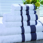 Star Hotel 16S Cotton Yarn Dyed Dobby Jacquard Hand Towel 150pcs pack