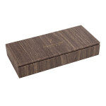 High Class Brown Wood Grain PU Leather Set