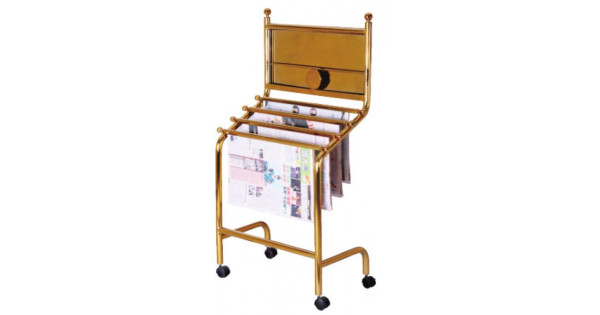 Hotel Equipment Quality Magazine Rack Wholesale Lobby Janitorial ...
