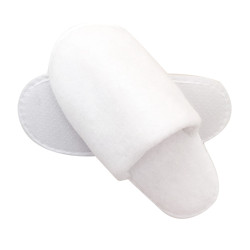 White Fluffy Slippers for Kids