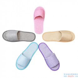 Disposable Puffy Slippers for Hotel and Home Use