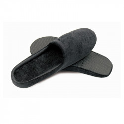 Comfy Black Hotel Slippers