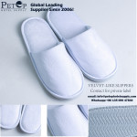 White Fluffy Hotel Slippers White Fluffy Hotel Slippers
