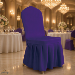 Classic Spandex Chair Cover, Universal Fitted Wrinkle Free Washable Banquet Chair Slip Covers for Wedding Party Dining Banquet