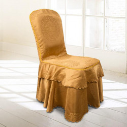 European Classic Jacquard Hotel Chair Cover