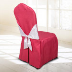 Thicken Plain Solid Color Hotel Chair Cover