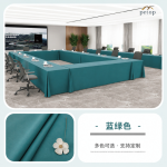 Premium Baize Fabric Rectangular Tablecloth High Colorfastness Fade Resistsant Table Cloth for Conference Room Use Premium Baize Fabric Rectangular Tablecloth High Colorfastness Fade Resistsant Table Cloth for Conference Room Use