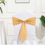 Minimalist Style Spandex Chair Sashes Ties Multi-color Options Universal Fit for Banquet Wedding Chairs Minimalist Style Spandex Chair Sashes Ties Multi-color Options Universal Fit for Banquet Wedding Chairs