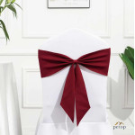 Minimalist Style Spandex Chair Sashes Ties Multi-color Options Universal Fit for Banquet Wedding Chairs Minimalist Style Spandex Chair Sashes Ties Multi-color Options Universal Fit for Banquet Wedding Chairs
